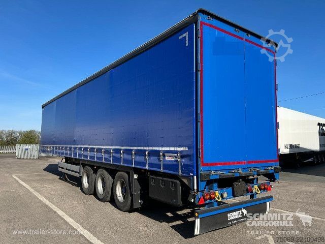 Auflieger mit Pritsche & Plane Schmitz Cargobull Curtainsider Standard UK