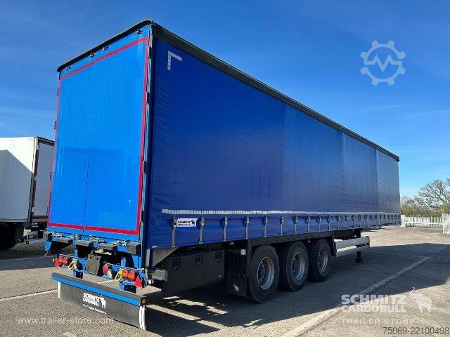 Auflieger mit Pritsche & Plane Schmitz Cargobull Curtainsider Standard UK