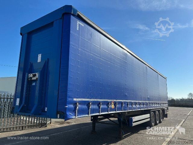 Auflieger mit Pritsche & Plane Schmitz Cargobull Curtainsider Standard UK