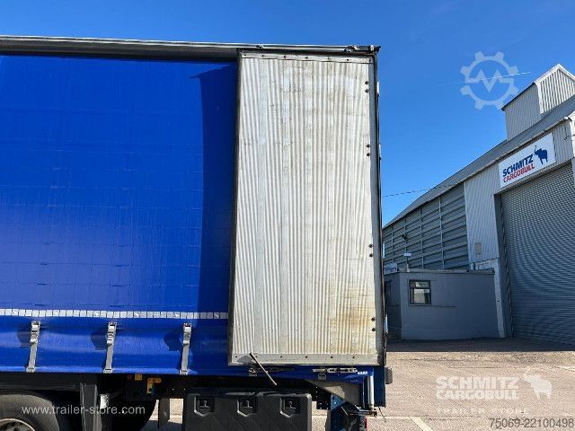 Auflieger mit Pritsche & Plane Schmitz Cargobull Curtainsider Standard UK