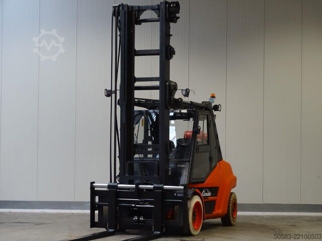 LPG Forklifts Linde H80T-02/900 - Motor NEU
