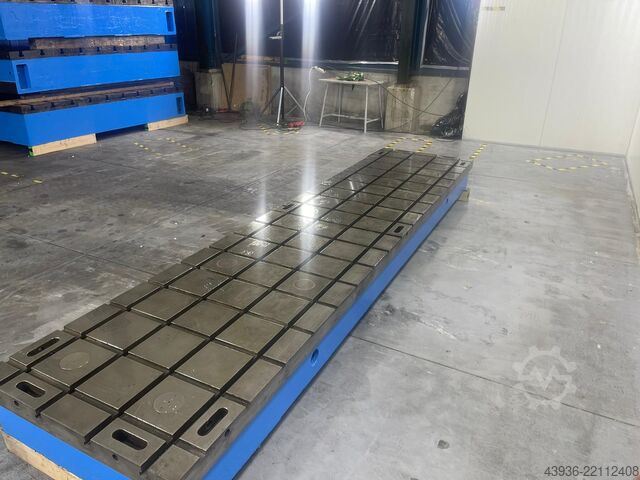 T slotted bed plate STOLLE - 4500 x 1000 Stolle 4500 x 1000