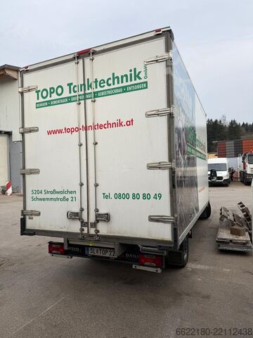 Transporter with box body Iveco Humbaur