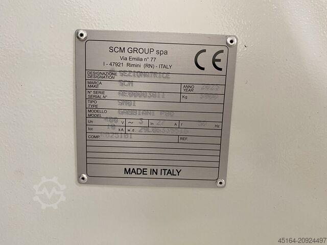 Horizontal panel saw SCM Gabbiani P80