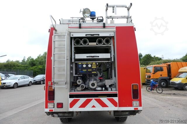 Custom body truck man 10.224 DoKa LHF 16/12 4x4 Wassertank 850l
