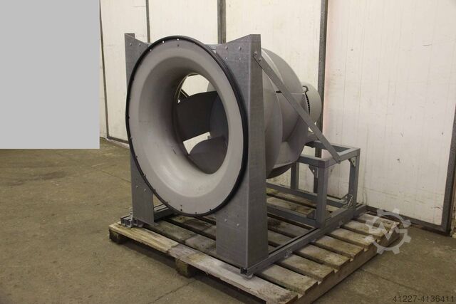 Staubabsauggebläse 22 kW Babcock Durchmesser Lüfter 960 mm