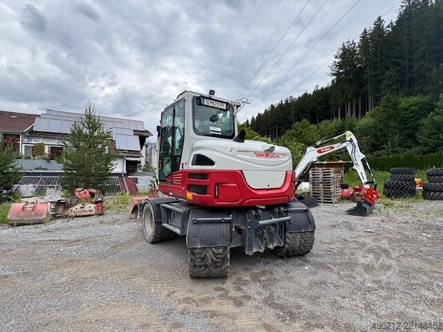 Mobile excavator Takeuchi TB 395 W