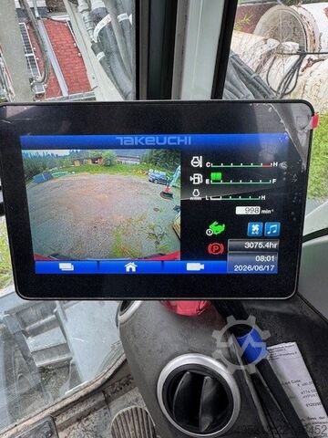 Mobile excavator Takeuchi TB 395 W