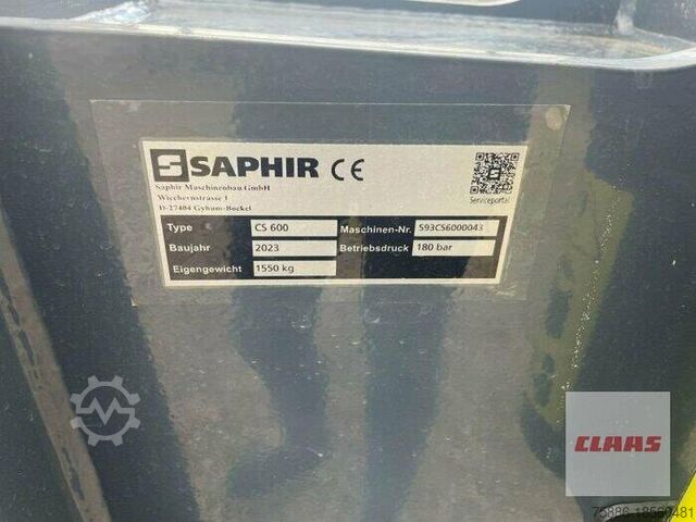 Field cultivator Saphir CLEARSTAR 600 STROHSTRIEGEL