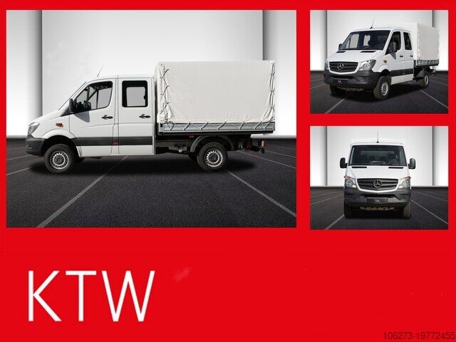 Pick-up van Mercedes-Benz Sprinter 316CDI DOKA,Allrad,AHK,Standhzg.