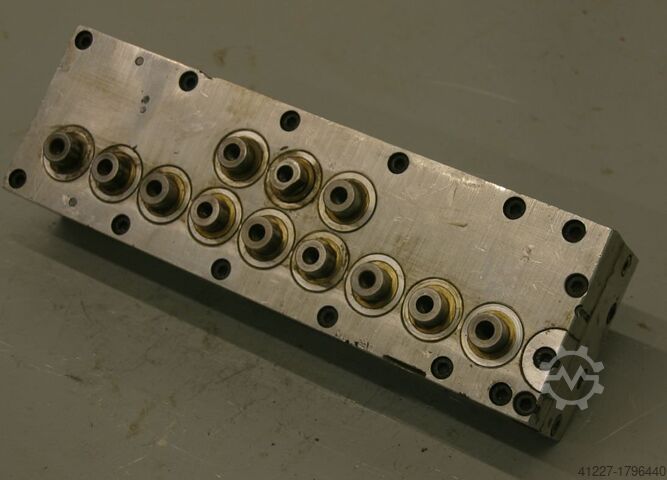 Mehrspindelkopf 12 Bohrer Nottmeyer 32 Lochabstand