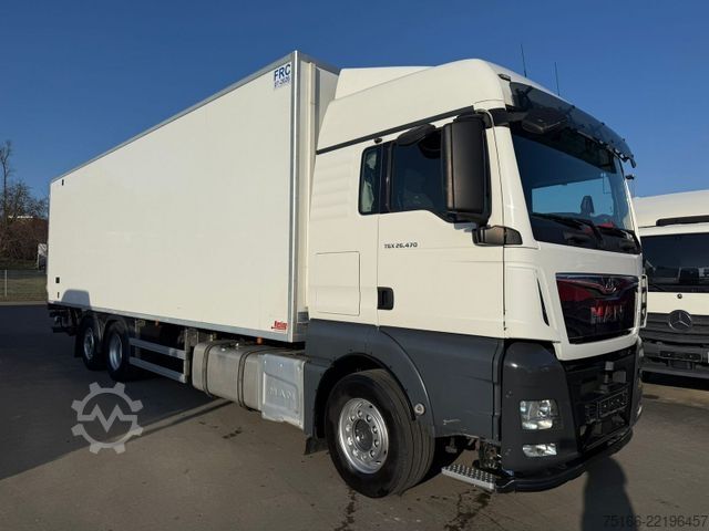 Refrigerated truck MAN TGX 26.470 Kühlkoffer 9,20 m LBW 1,5 T*THERMO