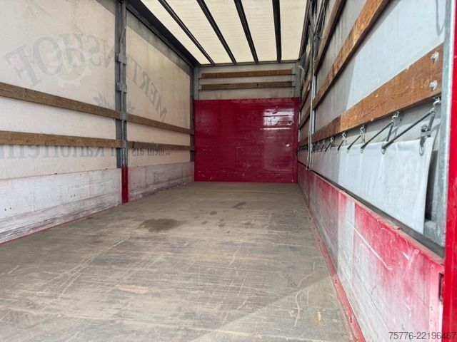 Open trailer with tarp ACKERMANN-FRUEHAUF Z-PA 11.9/7.4E  Tandem Anhänger TÜV NEU