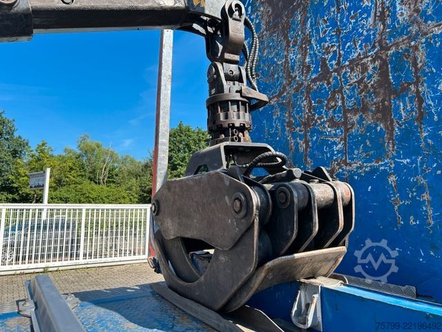 Logging truck DAF XF 530 Plattform Kesla Kran Typ 2112 +Kabine