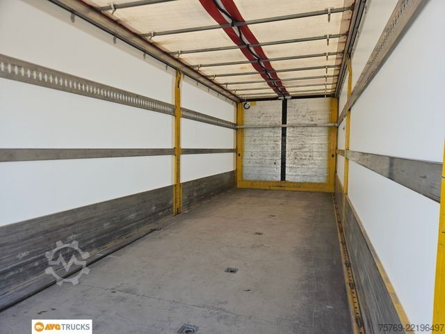 Flatbed truck with tarp MERCEDES-BENZ 2546 L ACTROS Schiebeplane Schiebeverdeck LBW
