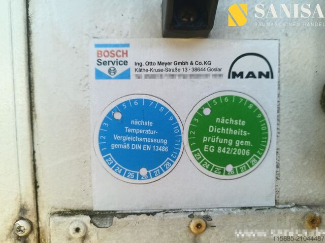 Kühlkoffer-LKW MAN TGL8.180 /LBW Palfinger/Frigoblock FK13