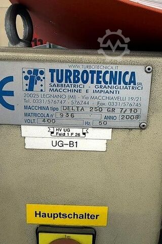 Sandstrahlanlage Turbotechnika DELTA 250 GR 7/10