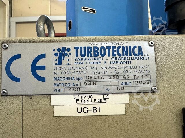 Sandstrahlanlage Turbotechnika DELTA 250 GR 7/10