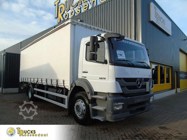 Schiebeplane Mercedes-Benz Axor 1829 + euro 5 + lift + manual