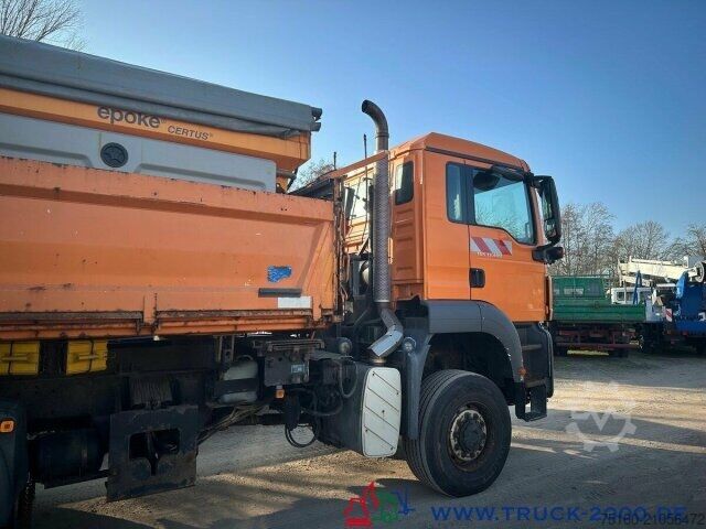 Dreiseitenkipper LKW MAN TGS 33.400 6x6 Winterdienst Streuer 2x Hydraulik
