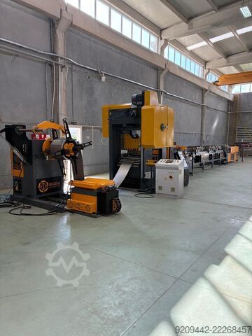 Noise barrier production line fidesgrup Türkiye Servosteel