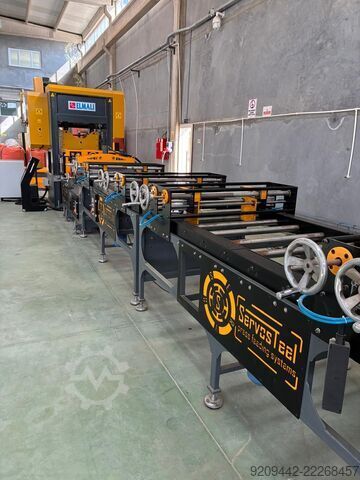 Noise barrier production line fidesgrup Türkiye Servosteel
