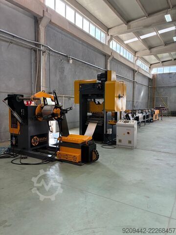 Noise barrier production line fidesgrup Türkiye Servosteel