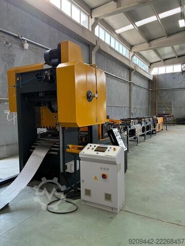 Noise barrier production line fidesgrup Türkiye Servosteel