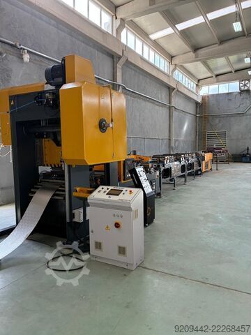 Noise barrier production line fidesgrup Türkiye Servosteel