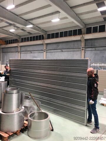Noise barrier production line fidesgrup Türkiye Servosteel