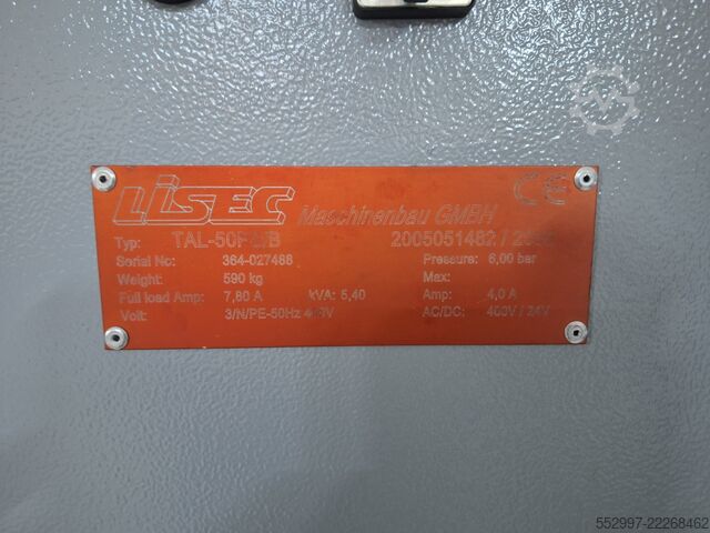 Lisec Handversiegelung Lisec TAL-50PS/B