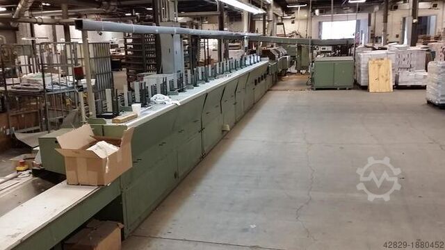 Binder with MDT and three-knife trimmer Kolbus KM 470