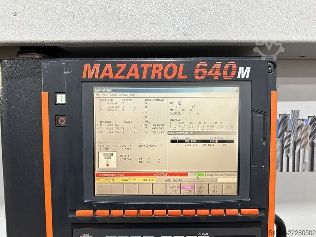 CNC-Bearbeitungszentrum vertikal Mazak VTC-300C-II
