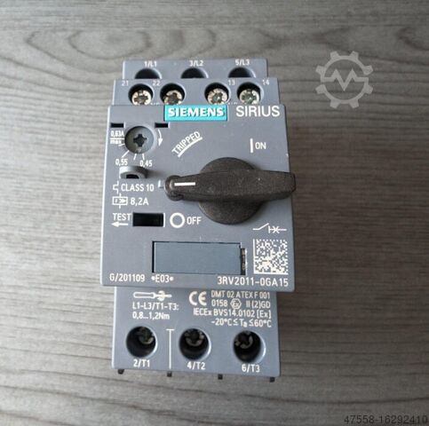 Leistungs- Motorschutzschalter Siemens Sirius