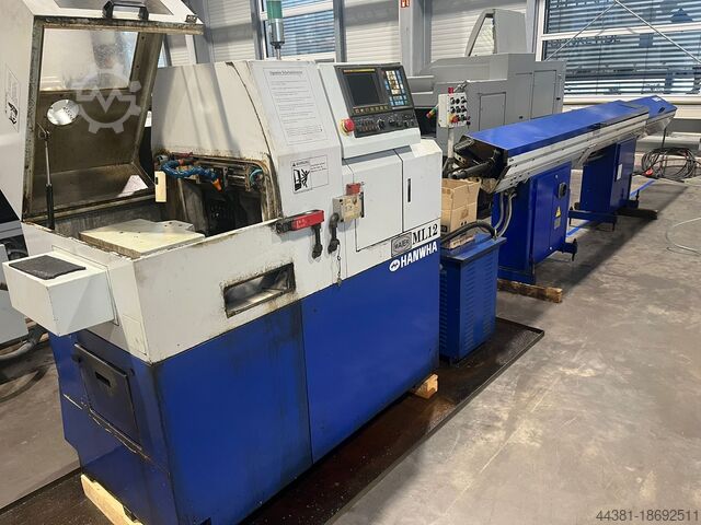 Automatic lathe HANWHA ML 12