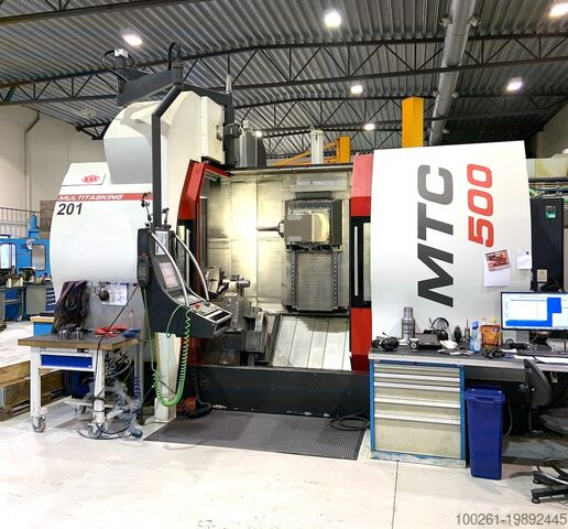 CNC turn-mill center MAS Multicut 500iT