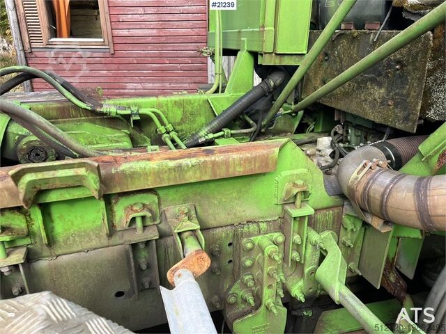 Hook arm system Volvo FM12 8x4 hook truck repair object w/ 20 t hook and