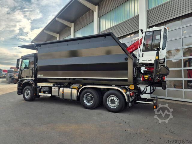 Hook arm system Mercedes-Benz Arocs 2751 6x2 HAD/ Abroller EBERT Forstbox Q150