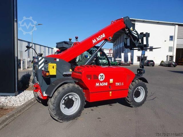 Teleskoplader Magni TH 3.6-D5/D / 3to - 5,8m / 75PS