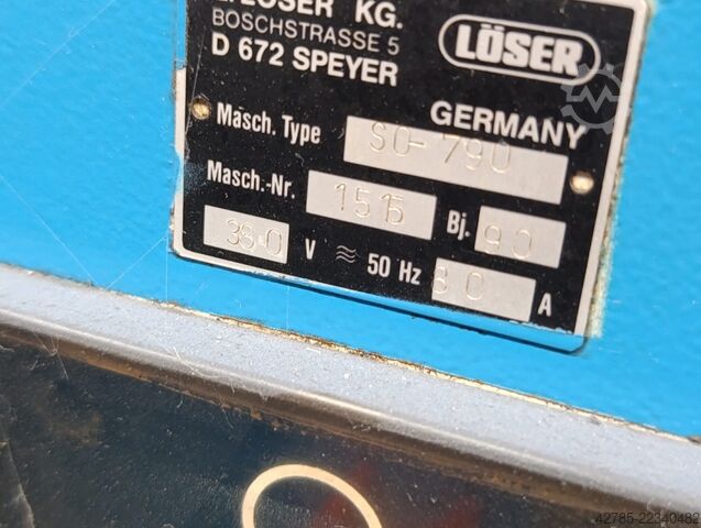 Centreless grinding and polishing machin LÖSER SO-790