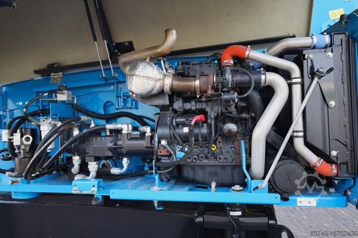 Telescopic boom lift Genie S85XC Valid inspection, *Guarantee! Diesel, 4x4 Dr