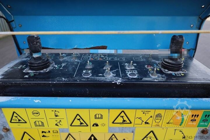 Telescopic boom lift Genie S85XC Valid inspection, *Guarantee! Diesel, 4x4 Dr