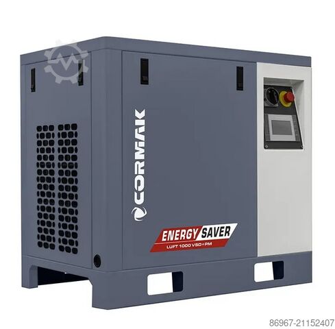 Set Kompressor + Trockner + Vertikaltank CORMAK LUFT 1000VSD + PM + N10S + 1000L PION