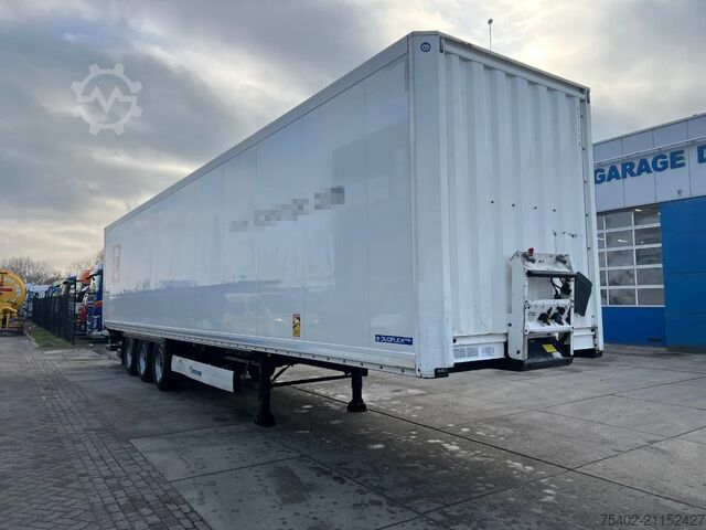 Box body Krone SD / Closed Box / Dhollandia / 1x Lift Axle