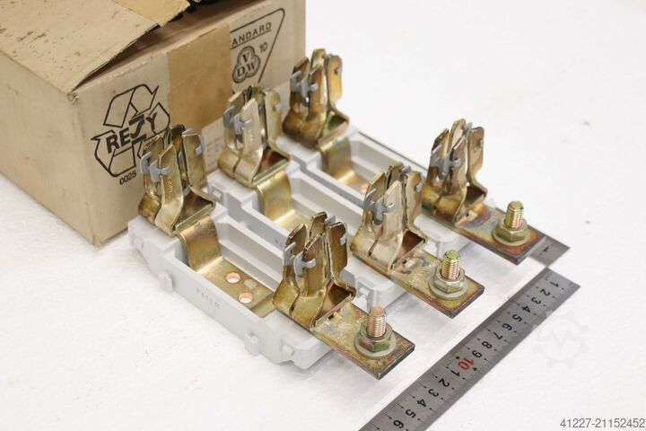 Sicherungsunterteil 3 Stück wöhner NH 2  400 A