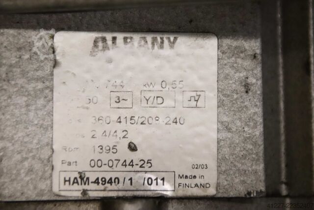 Electric motor 0.55 kW 1395 rpm Albany 