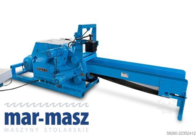 Wood Chipper Shredder Klöckner 160x400H 2WT