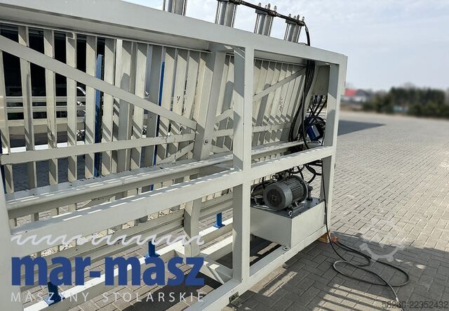 Hydraulic assembly press for gluing COMPOSER BHT 1-6200 12 siłowników