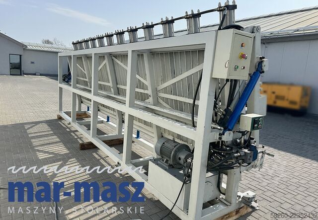 Hydraulic assembly press for gluing COMPOSER BHT 1-6200 12 siłowników