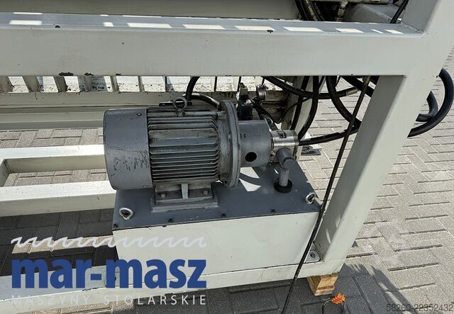 Hydraulic assembly press for gluing COMPOSER BHT 1-6200 12 siłowników
